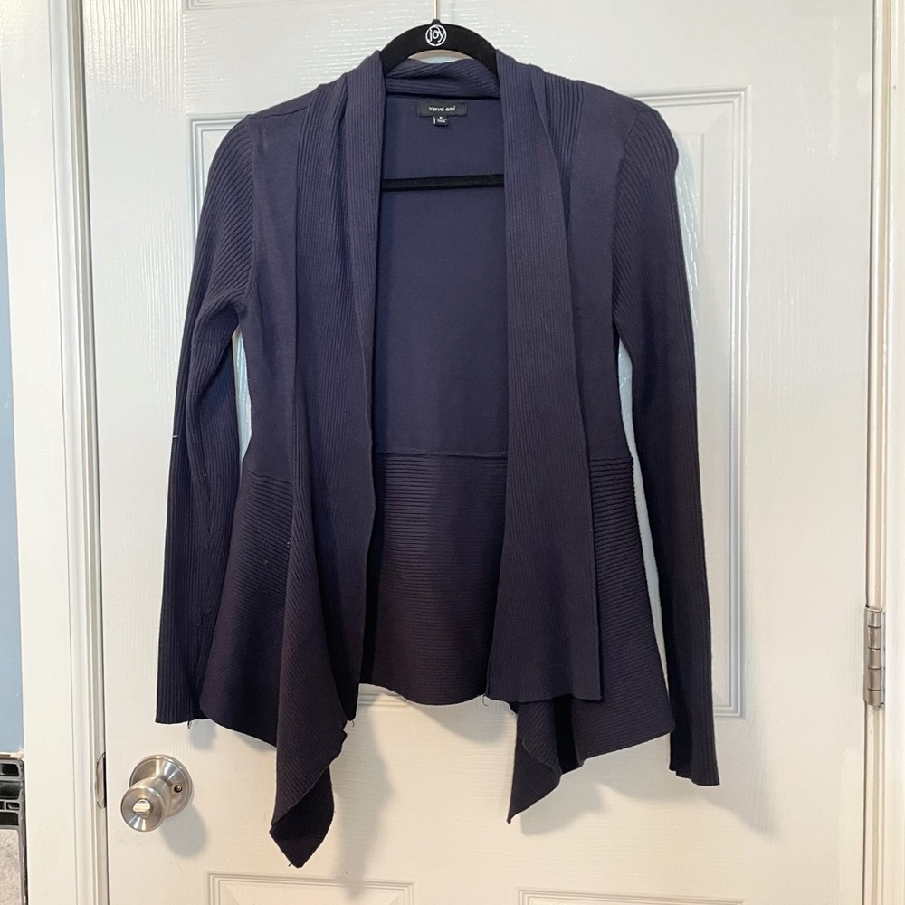 Verve Ami Navy Cardigan